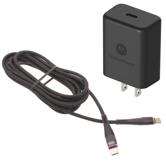 image of 27W Fast Home Charger TurboPower PD 6ft TYPE-C Cable USB-C Power Adapter  - BFE23 1472-1