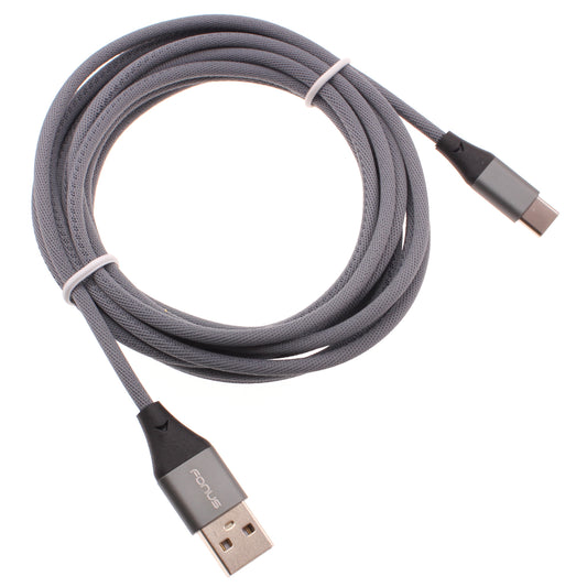 image of 10ft USB-C Cable Extra Long Fast Charger Power Cord Type-C Sync  - BFA98 1552-1