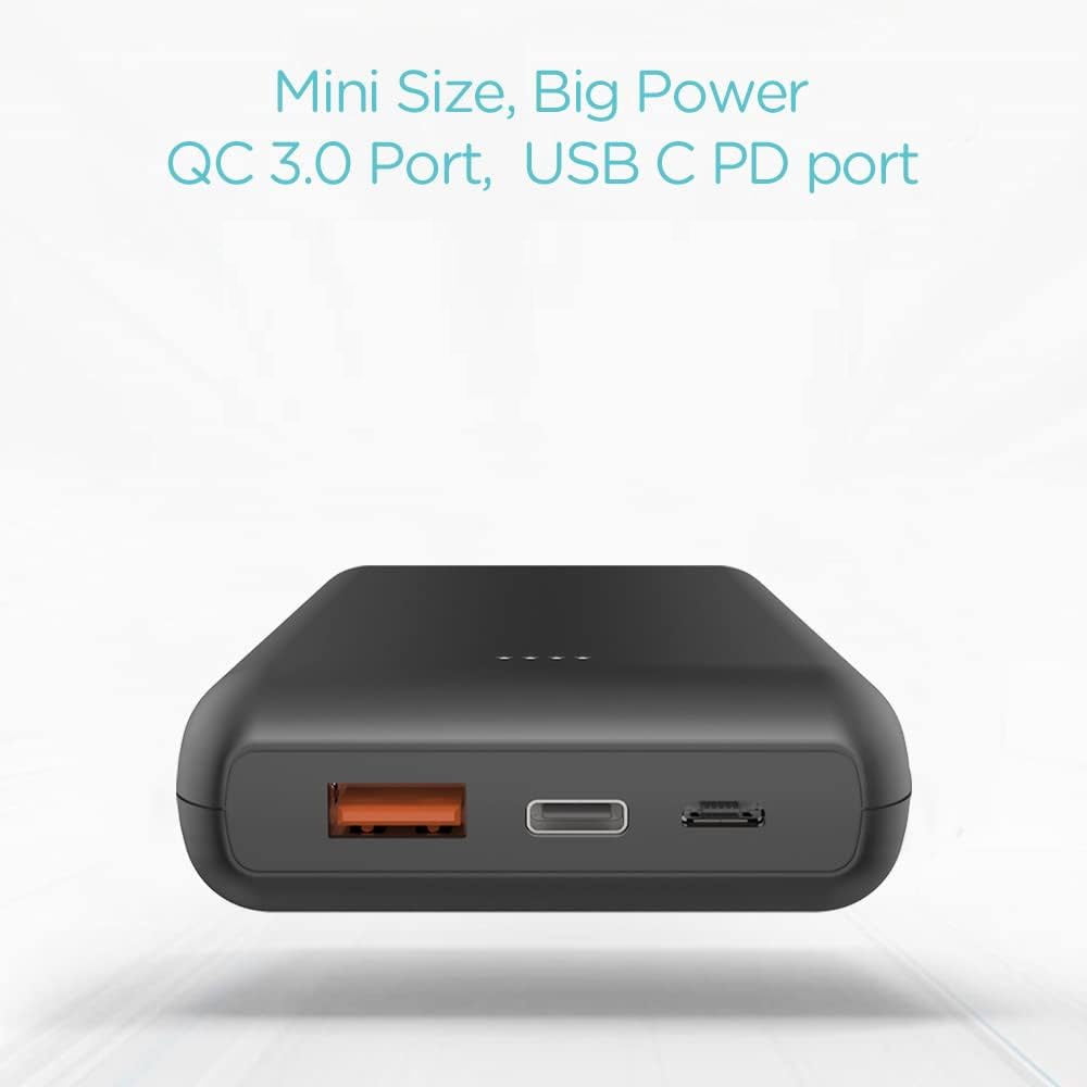 20000mAh Power Bank Fast Charge PD USB-C Port Portable Backup Battery 2055-3