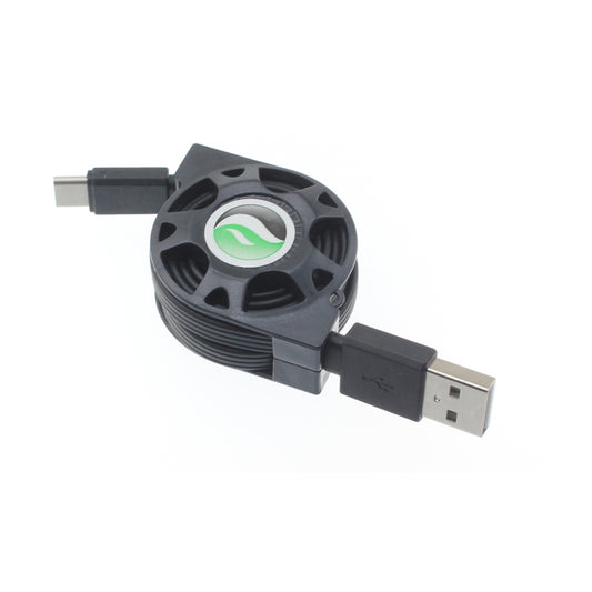 image of USB Cable Retractable Type-C Charger Power Cord  - BFK37 1100-1