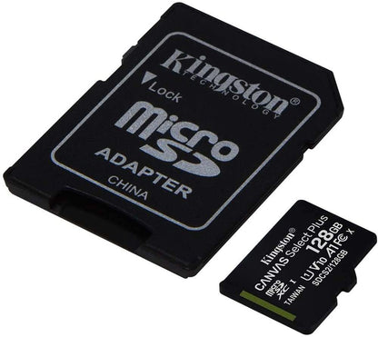 128GB Memory Card Kingston High Speed MicroSD Class 10 MicroSDXC  - BFV35 1588-1