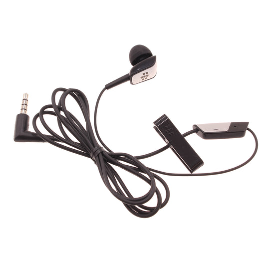 image of Mono Headset Wired Earphone Single Earbud 3.5mm Headphone Flat  - BFG05 319-1