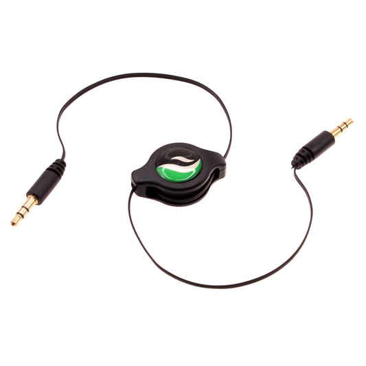 image of Aux Cable Retractable  3.5mm Adapter Car Stereo Aux-in Audio Cord  - BFM93 326-1