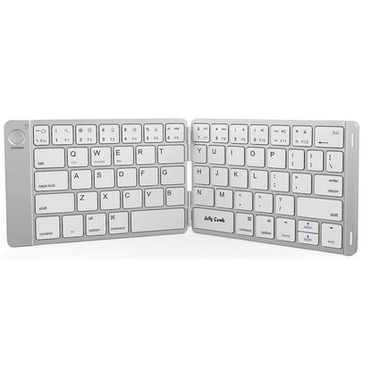 Wireless Keyboard Folding Rechargeable Portable Compact   - BFV26 1394-1