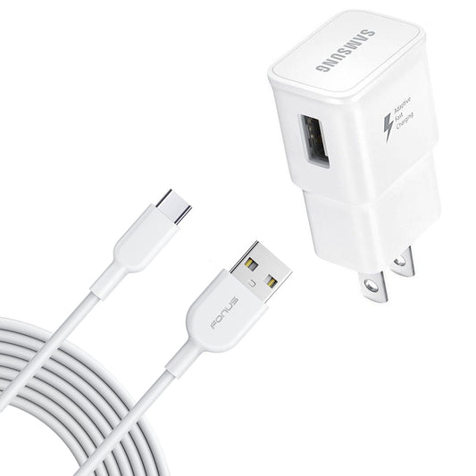 Fast Home Charger Type-C 6ft USB Cable Quick Power Adapter  - BFM13 933-1