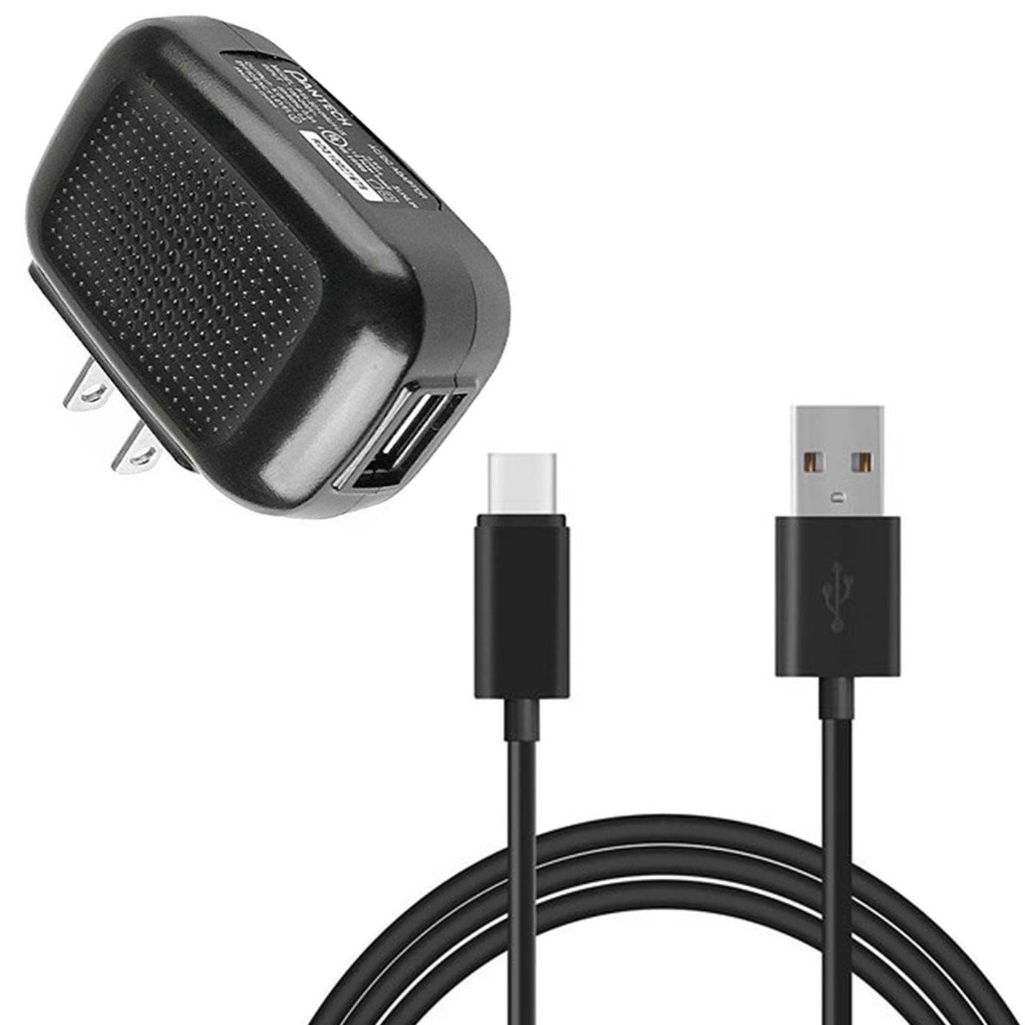 Home Wall USB Charger with 6ft Long Type-C Cable 2030-1