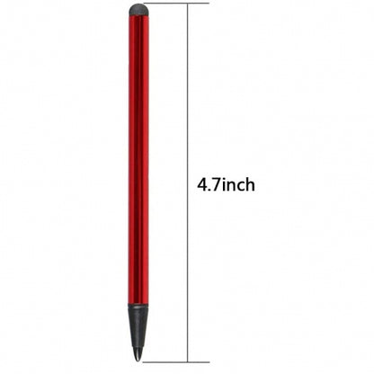 Red Stylus Capacitive and Resistive Pen Touch Compact Lightweight  - BFF73 1433-2