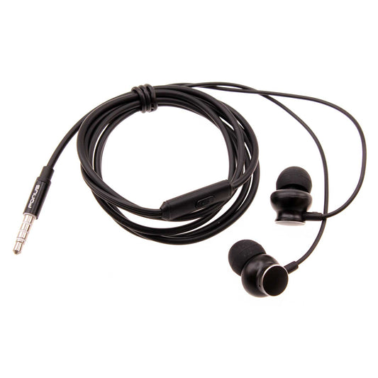 image of Wired Earphones Hi-Fi Sound Headphones Handsfree Mic Headset Metal Earbuds  - BFJ22 1576-1