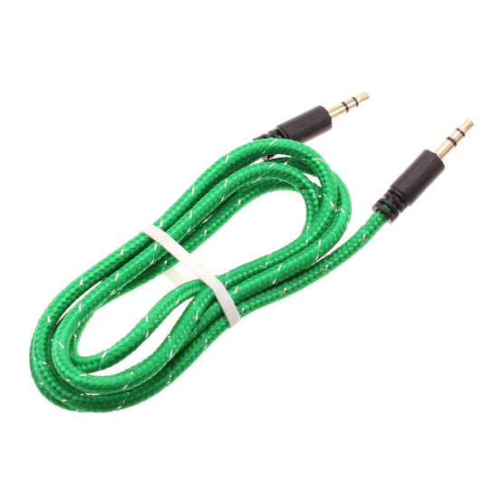 image of Aux Cable 3.5mm Adapter Car Stereo Aux-in Audio Cord Speaker Jack Wire  - BFB39 434-1