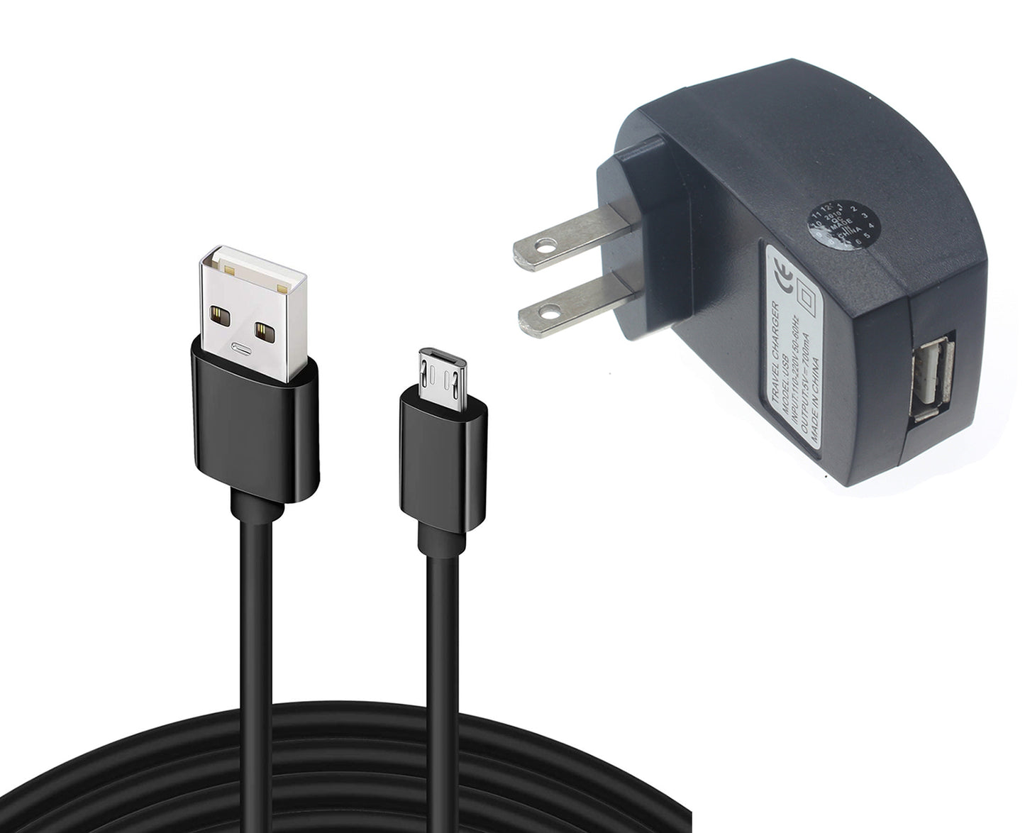 Home Charger 6ft USB Cable Power Adapter Cord  - BFS07 1341-1