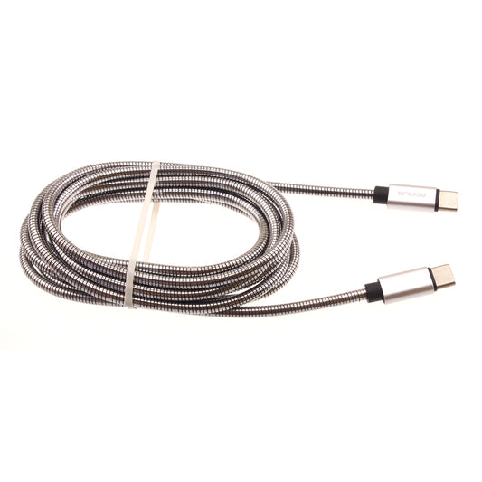 image of 6ft Metal PD Cable Type-C to USB-C Charger Cord Power Wire Sync  - BFD55 1426-1