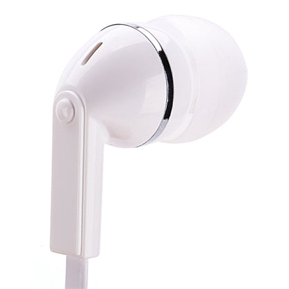 Mono Headset Earphone w Mic Wired Earbud 3.5mm Single Headphone Hands-free  - BFF70 441-4