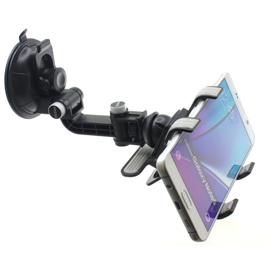 image of Car Mount Dash Windshield Holder Cradle Rotating  - BFJ05 642-1