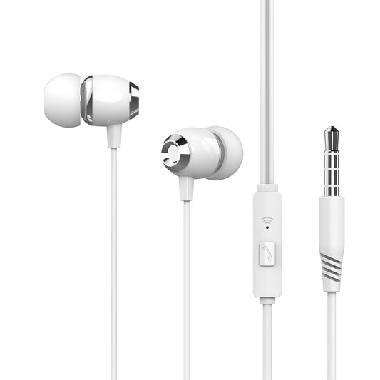 image of Wired Earphones Hi-Fi Sound Headphones Handsfree Mic Headset Earbuds  - BFB29 1578-1