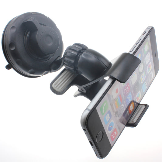 image of Car Mount Windshield Holder Glass Cradle Swivel  - BFB94 617-1