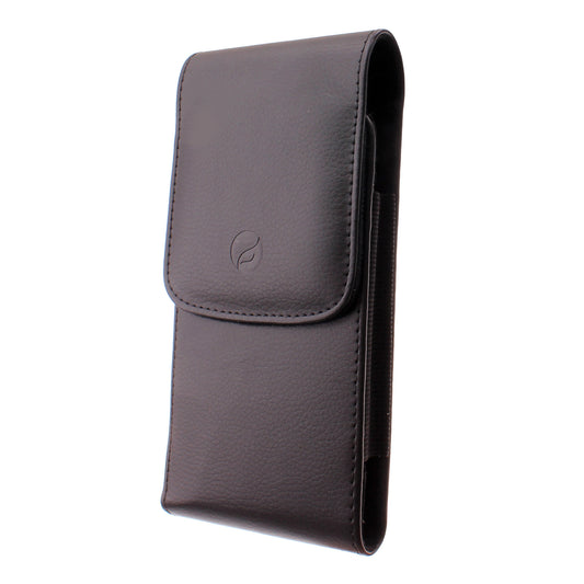 image of Case Belt Clip Leather Holster Cover Pouch Vertical  - BFD84 1052-1