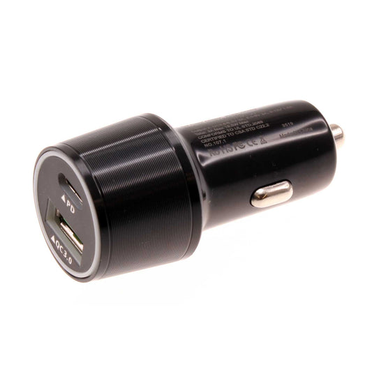 Quick Car Charger 36W 2-Port USB Type-C PD  Power Adapter  - BFF49 1335-1