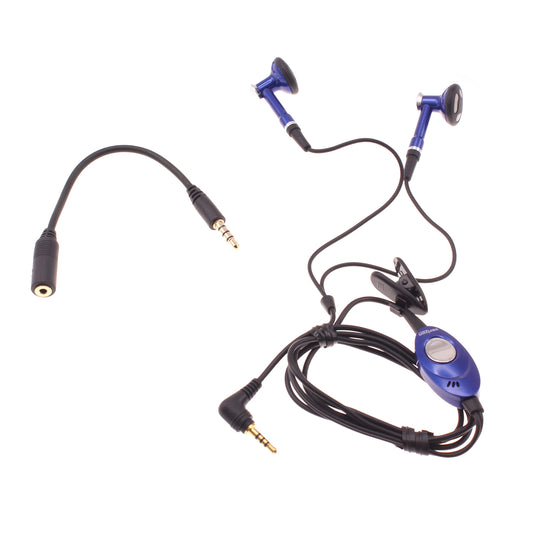 image of Headset 2.5mm to 3.5mm Adapter Earphones Microphone Headphones Earbuds  - BFP08 339-1