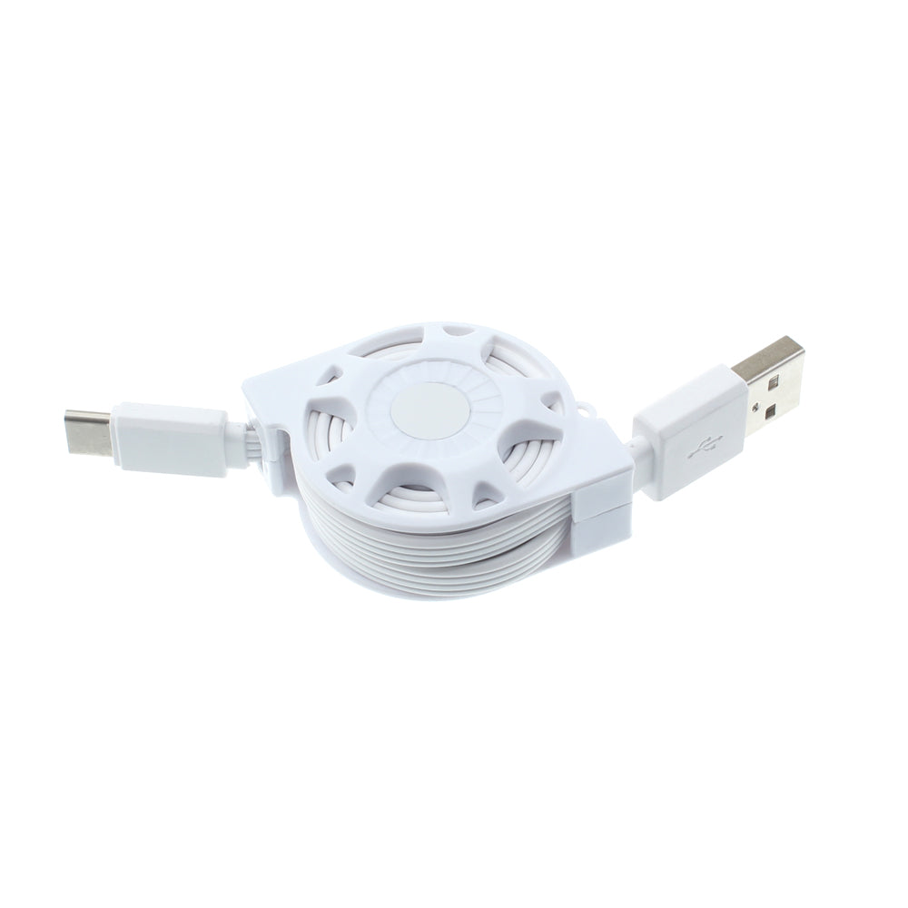 USB Cable Retractable Type-C Charger Power Cord  - BFK08 1085-1