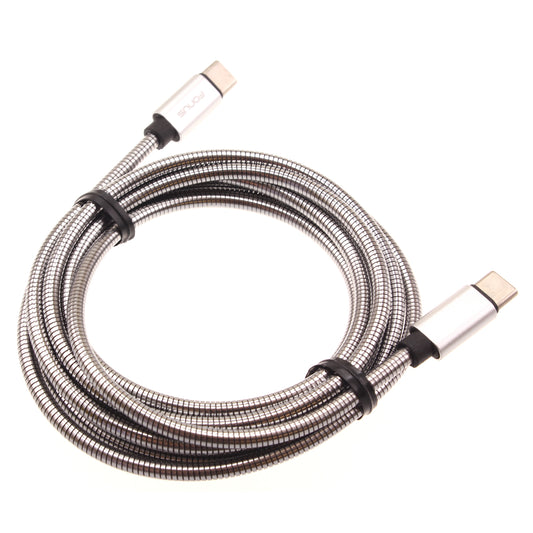 image of 6ft Metal PD Cable Type-C to USB-C Charger Cord Power Wire Sync  - BFD55 1426-1