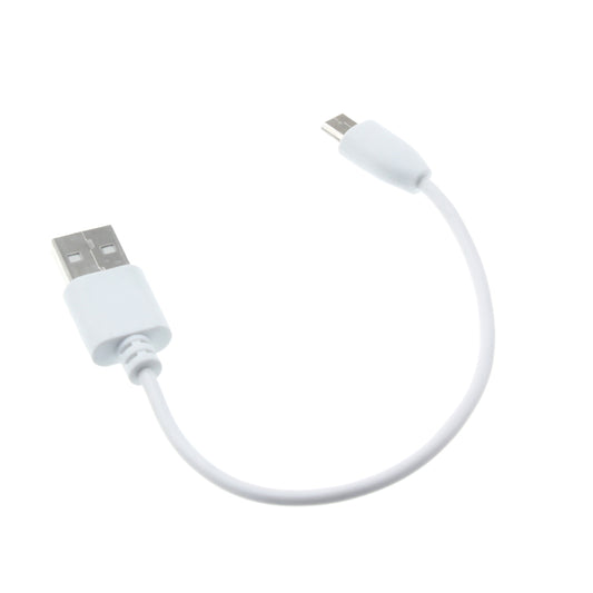 image of Short USB Cable MicroUSB Charger Cord Power Wire  - BFC25 248-1