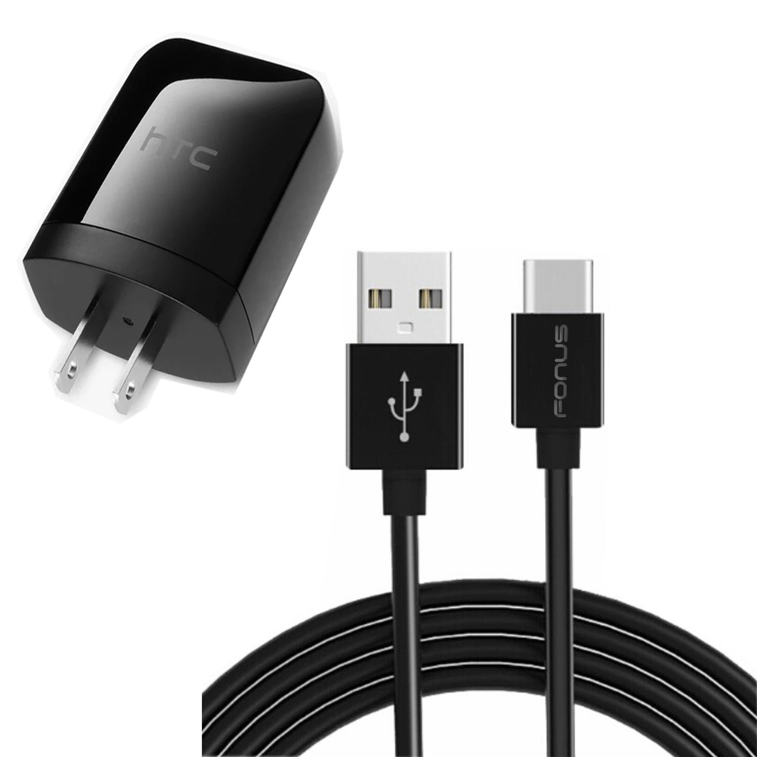 Home Wall Charger Adapter 6ft Long USB-C Cable 2019-1