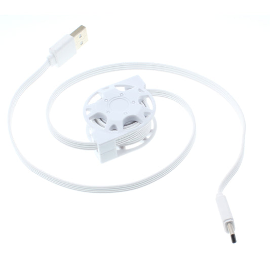 image of USB Cable Retractable Type-C Charger Power Cord  - BFK08 1085-1