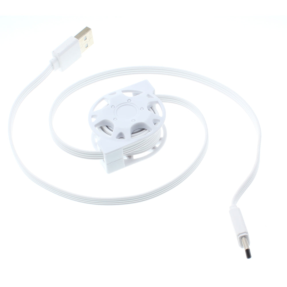 USB Cable Retractable Type-C Charger Power Cord  - BFK08 1085-1