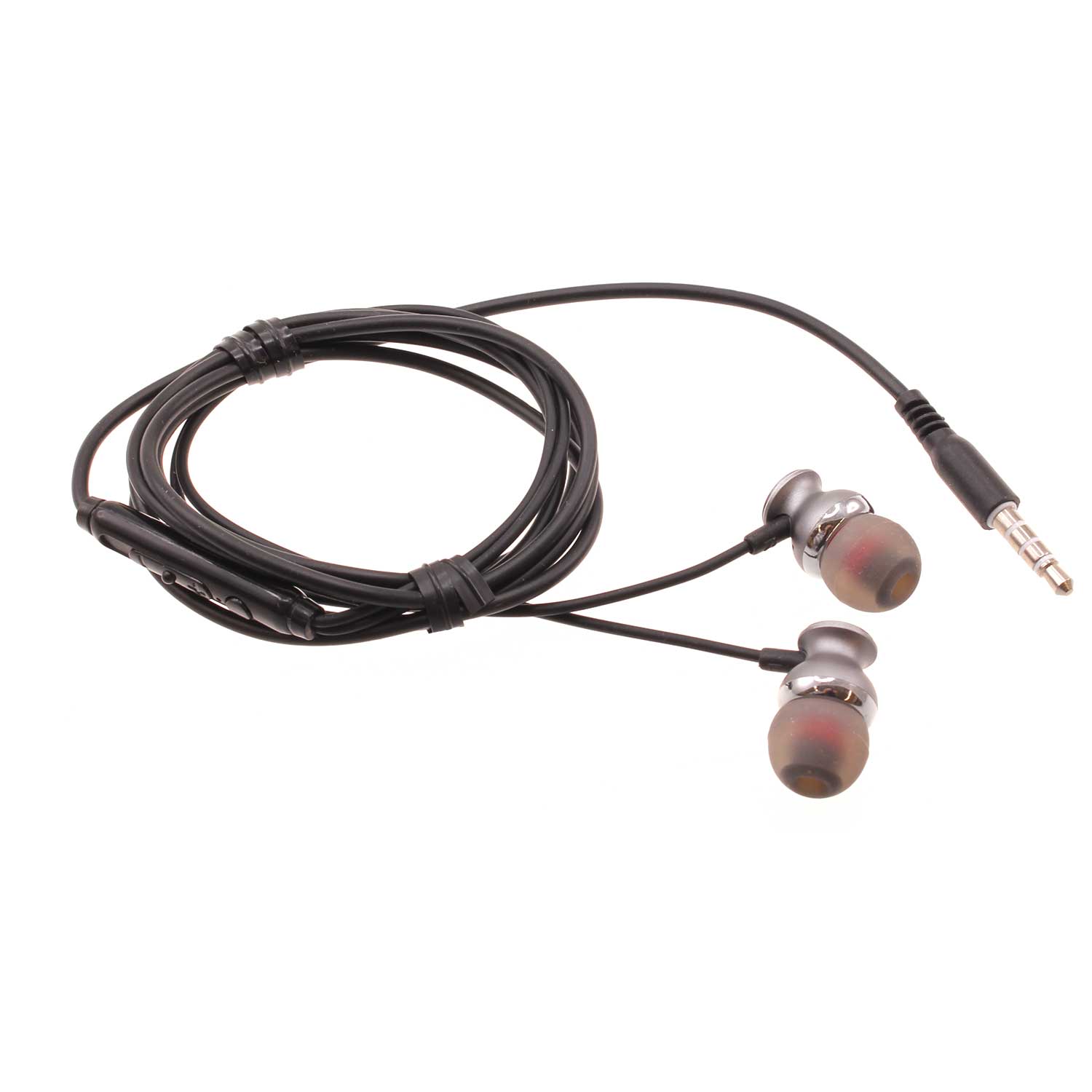 Wired Earphones Hi-Fi Sound Headphones Handsfree Mic Headset Metal Earbuds  - BFD99 1580-1