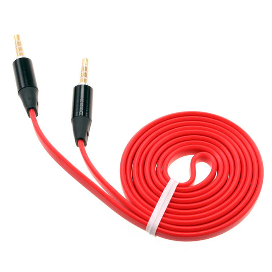 image of Aux Cable 3.5mm Adapter Car Stereo Aux-in Audio Cord Speaker Jack Wire  - BFT36 371-1