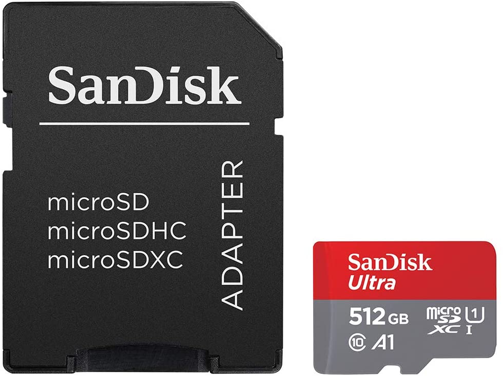 512GB Memory Card Sandisk Ultra High Speed MicroSD Class 10 MicroSDXC   - BFV15 1372-1