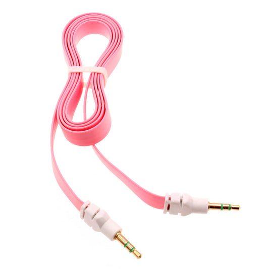 image of Aux Cable 3.5mm Adapter Car Stereo Aux-in Audio Cord Speaker Jack Wire  - BFJ28 378-1