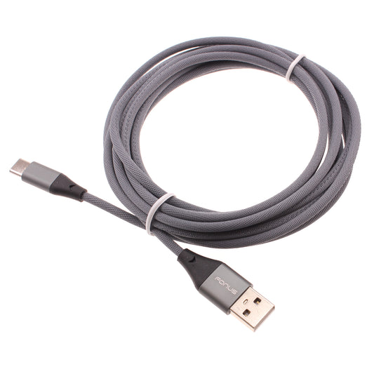 image of 10ft USB-C Cable Extra Long Fast Charger Power Cord Type-C Sync  - BFA98 1552-1