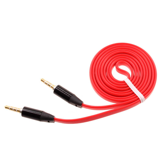 image of Aux Cable 3.5mm Adapter Car Stereo Aux-in Audio Cord Speaker Jack Wire  - BFT36 371-1