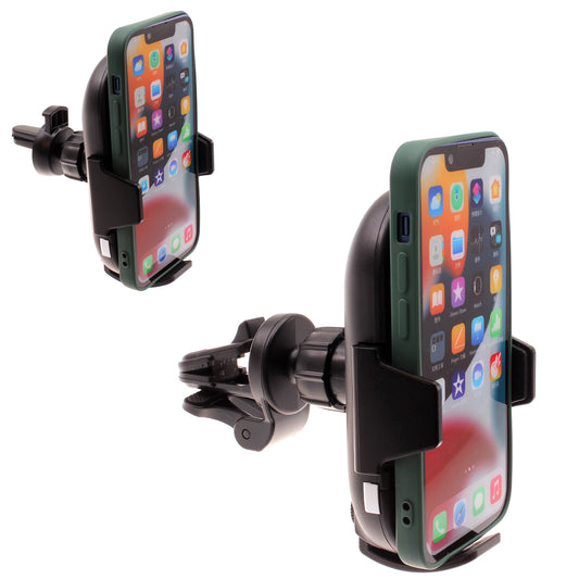 Car Wireless Charger Mount Air Vent Holder  Fast Charge Cradle Dock  - BFZ08 1619-1