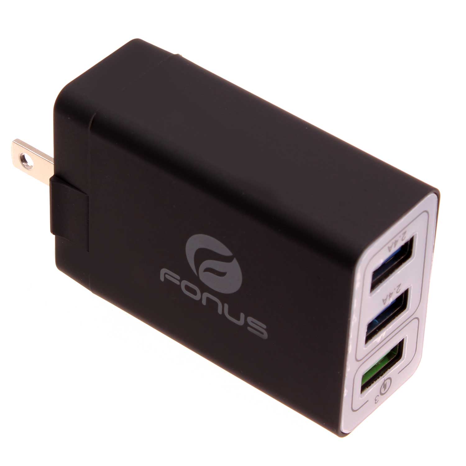 Home Charger 34W 6.8Amp 3-Port USB One Fast Port Travel  - BFA61 1068-1