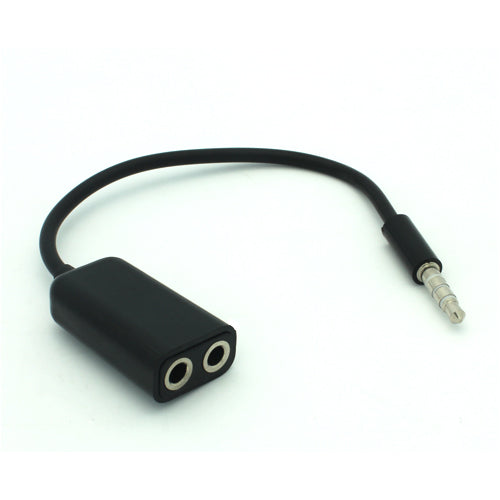 image of Headphones Splitter 3.5mm Earphone Adapter Dual Headset Port Audio Jack Adaptor  - BFG85 415-1