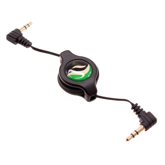 image of Aux Cable Retractable  3.5mm Adapter Car Stereo Aux-in Audio Cord  - BFT13 366-1