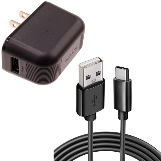 image of Home Wall USB Charger with 6ft Long Type-C Cable 2031-1