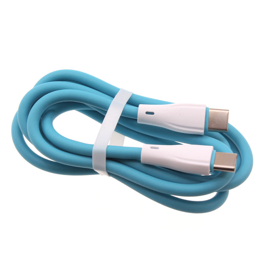 image of 4ft USB-C Cable PD Fast Charger Cord Power Wire (Type-C to Type-C) Sync  - BFE12 1467-1