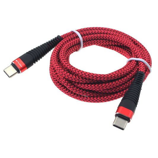 image of 6ft PD Cable Type-C to USB-C Charger Cord Power Wire Sync  - BFJ35 1398-1