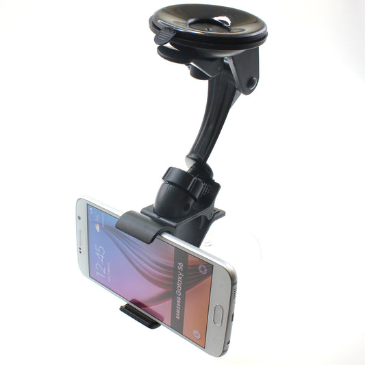 image of Car Mount Dash Windshield Holder Cradle Rotating  - BFM86 689-1