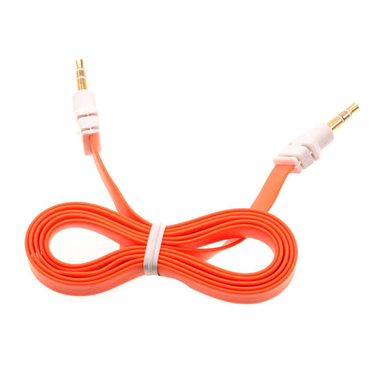 image of Aux Cable 3.5mm Adapter Car Stereo Aux-in Audio Cord Speaker Jack Wire  - BFJ04 375-1