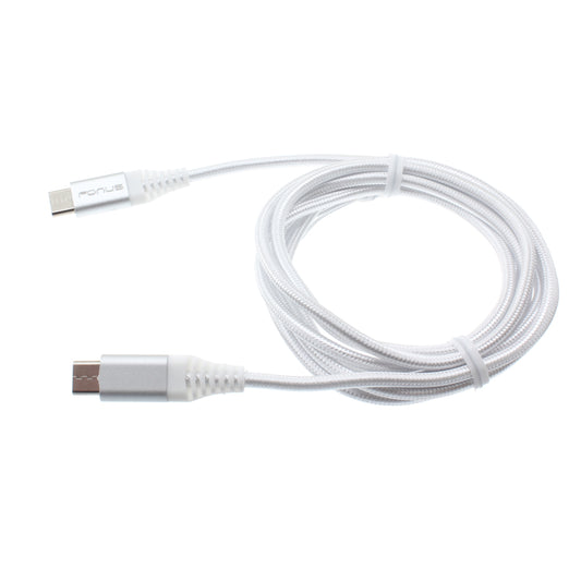 image of USB-C Cable 6ft Long Fast Charge Power Cord (Type-C to Type-C) Wire  - BFR19 1035-1