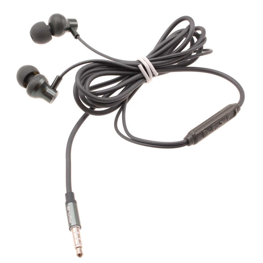 image of Wired Earphones Hi-Fi Sound Headphones Handsfree Mic Headset Metal Earbuds  - BFD75 1575-1