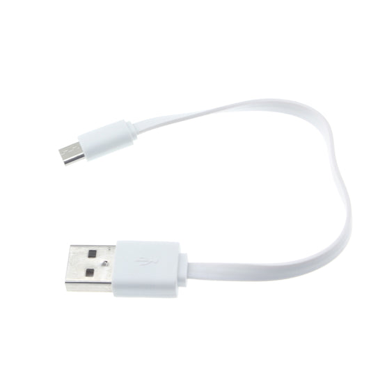 image of Short USB Cable MicroUSB Charger Cord Power Wire  - BFB73 233-1