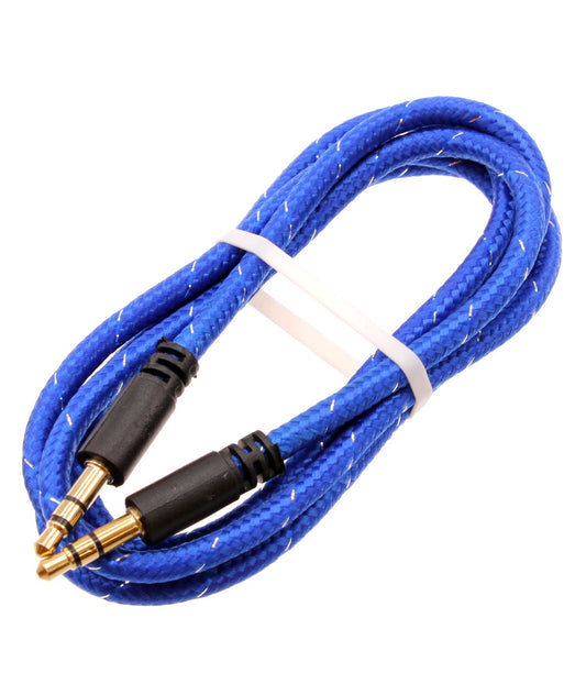 image of Aux Cable 3.5mm Adapter Car Stereo Aux-in Audio Cord Speaker Jack Wire  - BFK16 399-1