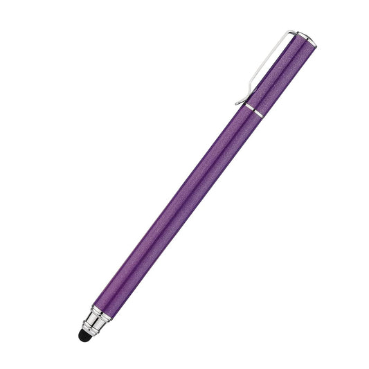 image of Purple Stylus Touch Screen Pen Fiber Tip Aluminum Lightweight  - BFZ55 1681-1