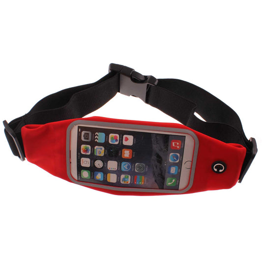 image of Running Waist Bag Belt Band Sports Gym Workout Case Cover  - BFE48 98-1