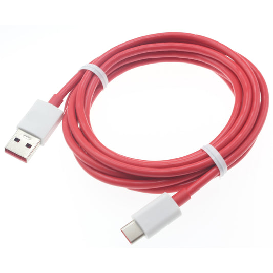 image of 6ft USB-C Cable Red Charger Cord Power Wire Type-C  - BFB23 1340-1